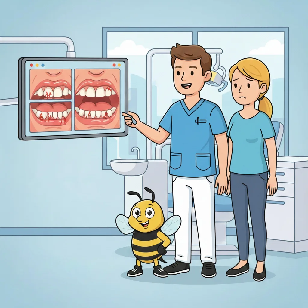 BluSky illustration of discussing changes in gum health