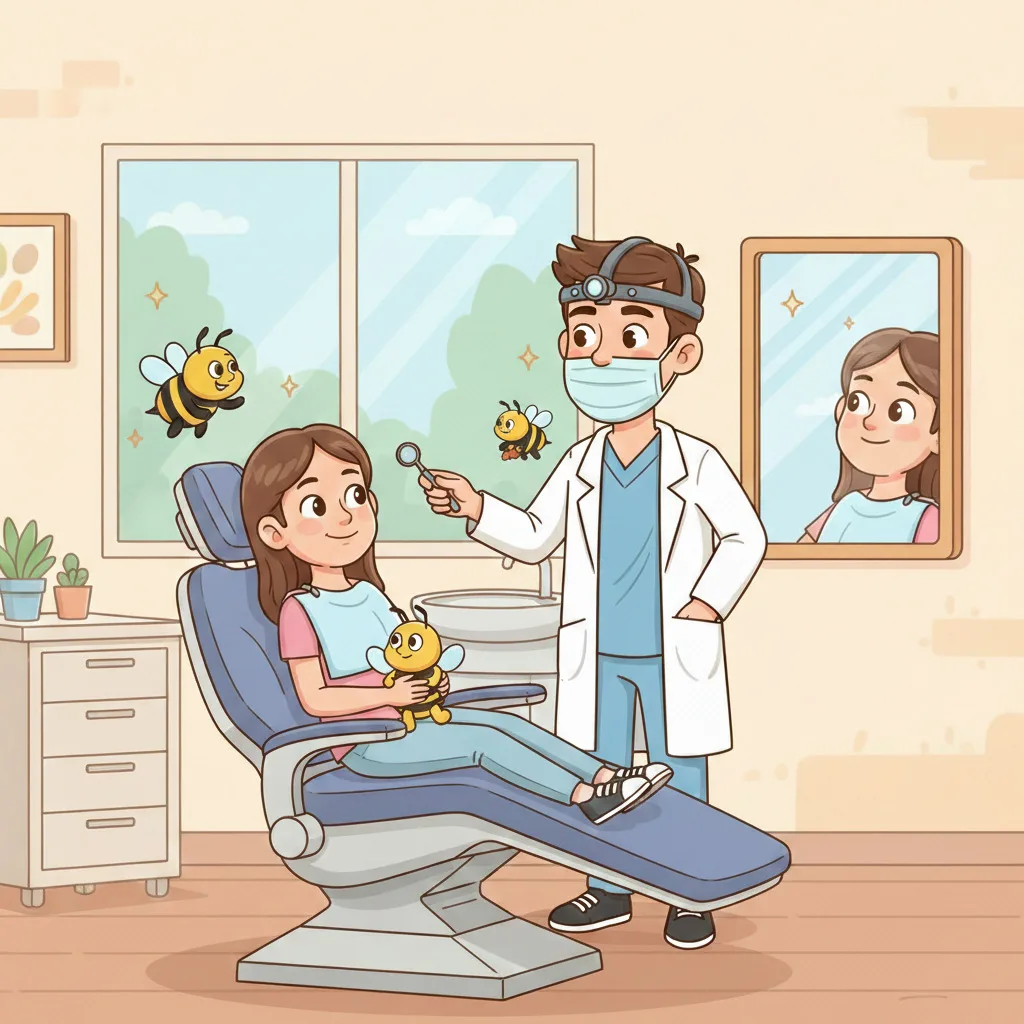 BluSky illustration of discussing dental anxiety