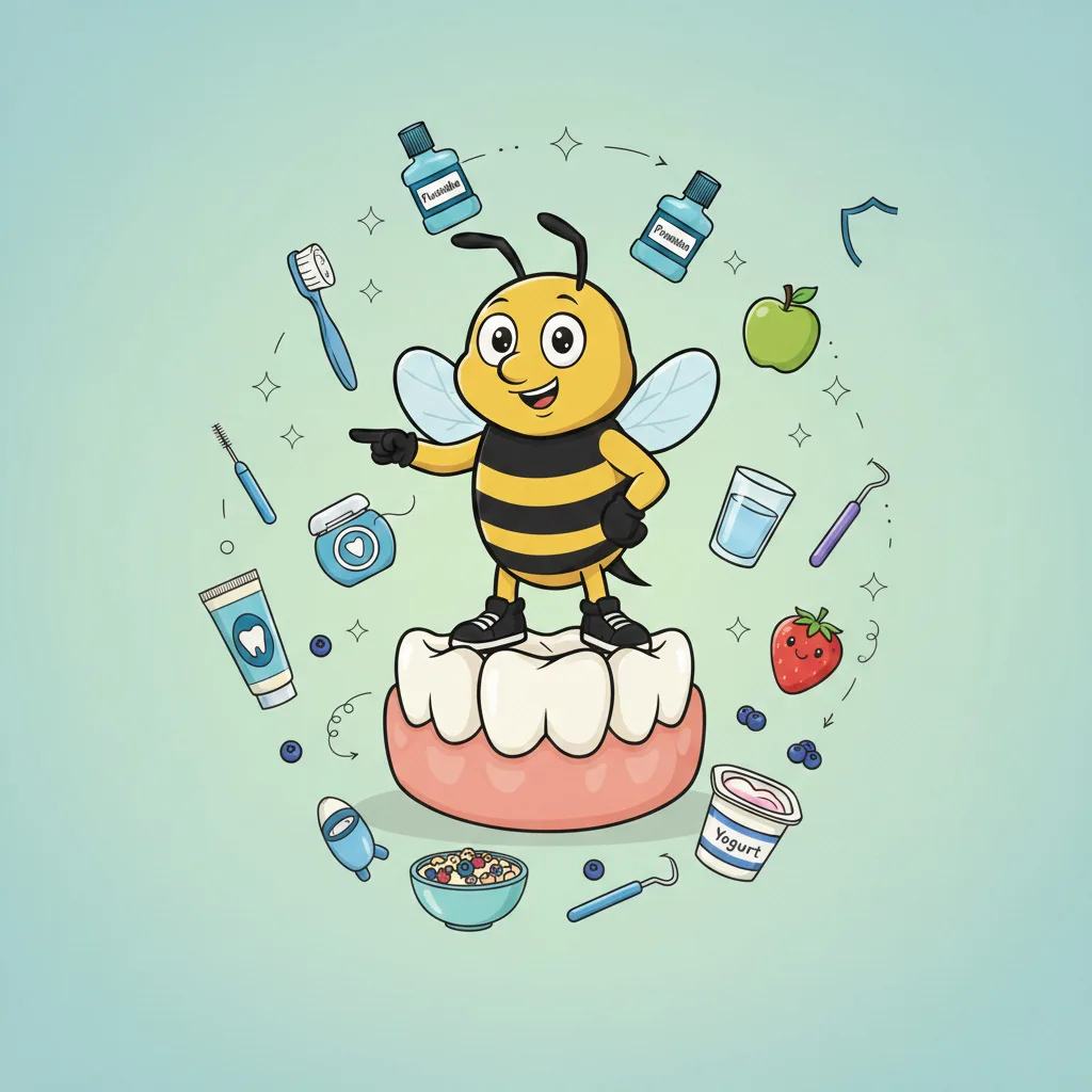 BluSky illustration of daily gum care